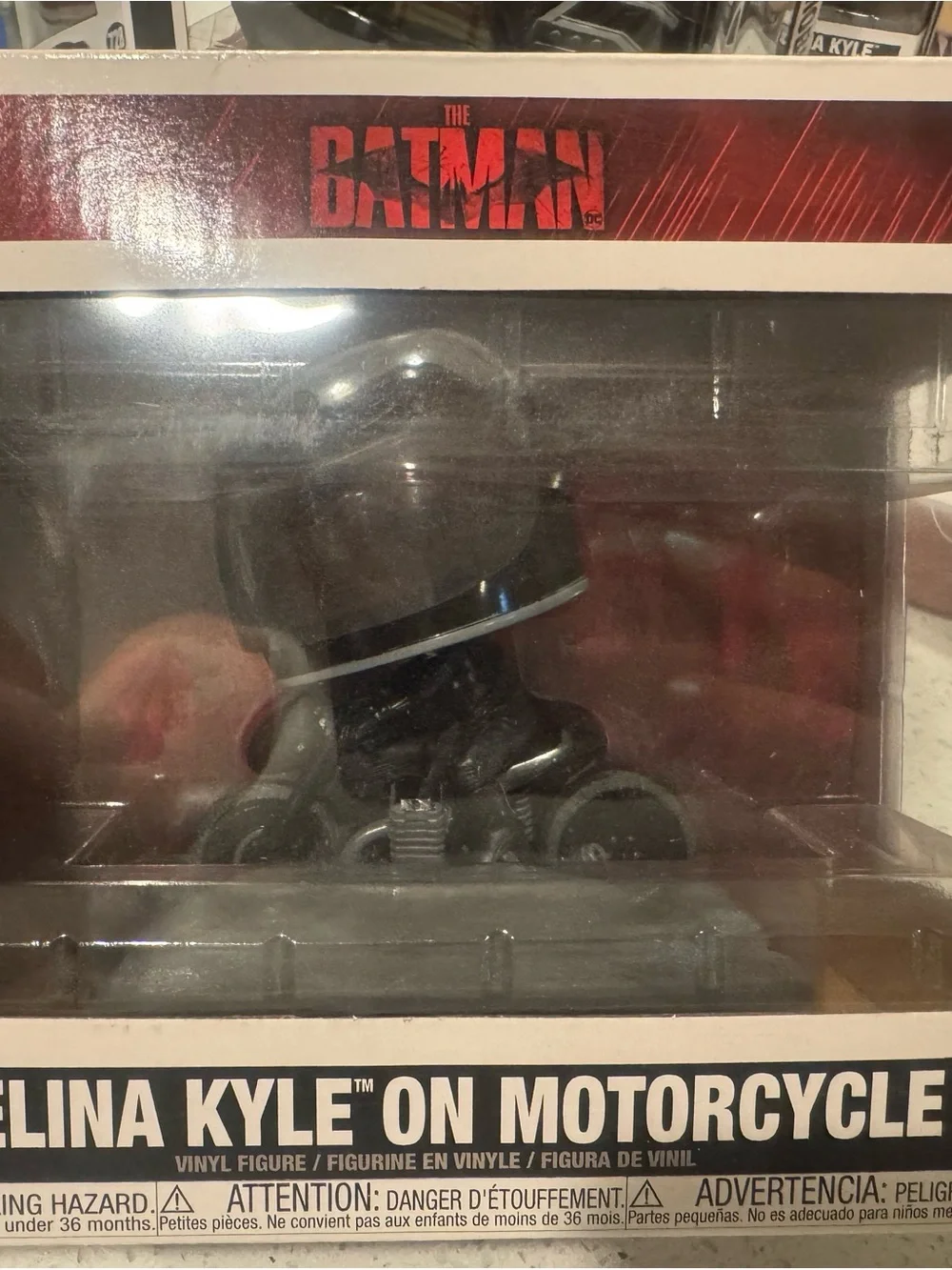 Funko Selina Kyle Vinyl Figure on Motorcycle - Black